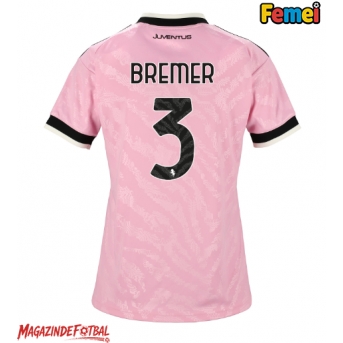 Juventus Gleison Bremer #3 Tricou Fotbal Replică 2026-27 Femei Deplasare